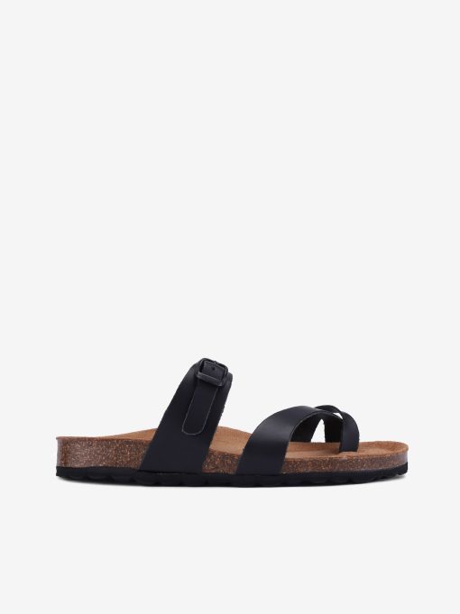 CHINELO INDIGO BAY DE DEDO COM PEÇA DE FIVELA EM PELE COM PALMILHA BIO - Image 3