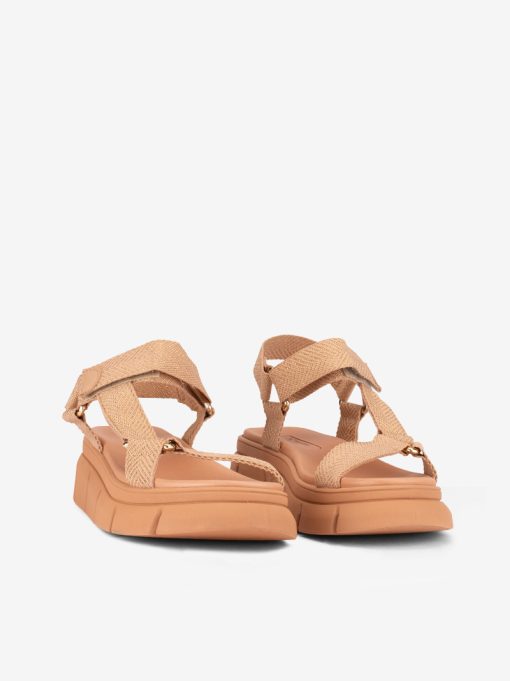 SANDÁLIA SEASIDE X BEIRA RIO ASSIMÉTRICA DE VELCRO COM SOLA CHUNKY PLATFORM - Image 2