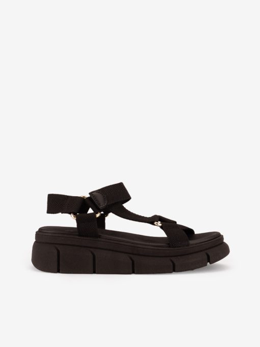 SANDÁLIA SEASIDE X BEIRA RIO ASSIMÉTRICA DE VELCRO COM SOLA CHUNKY PLATFORM - Image 5