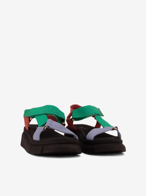 SANDÁLIA SEASIDE X BEIRA RIO ASSIMÉTRICA DE VELCRO COM SOLA CHUNKY PLATFORM - Image 10