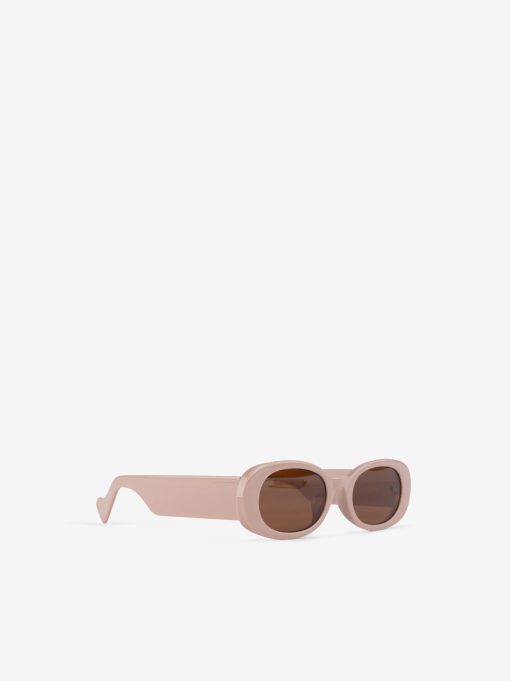 ÓCULOS DE SOL ELEGANTES DE FORMA OVAL FABRICADOS EM MATERIAL RESISTENTE DE POLICARBONATO COM LENTES UV400 - Image 2