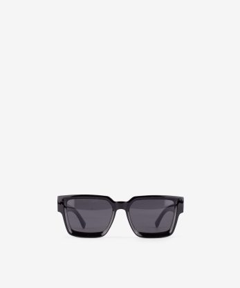 ÓCULOS DE SOL ELEGANTES COM ARMAÇÃO INTEMPORAL EM MATERIAL RESISTENTE DE POLICARBONATO COM PROTEÇÃO UV400