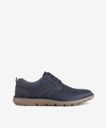 SAPATO ESTILO DERBY COMBINADO DE ATACADOR