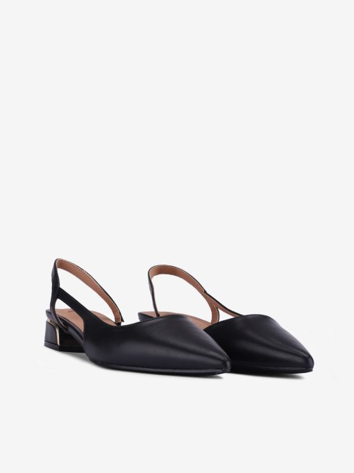SAPATO SLING BACK DE TACÃO COM DETALHE METÁLICO - Image 4