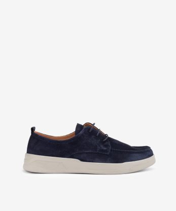 SAPATO EM CROUTE CAMURÇA ESTILO VELA