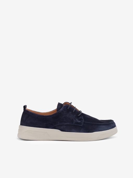 SAPATO EM CROUTE CAMURÇA ESTILO VELA