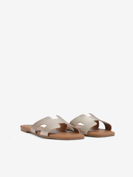 SANDÁLIA MULE ESTAMPADA COM FORMA QUADRADA - Image 2