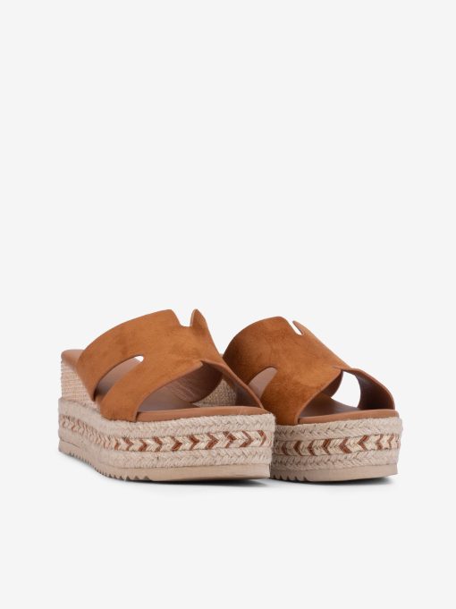 SANDÁLIA MULE EM CUNHA COMBINADA COM CORDAS - Image 2