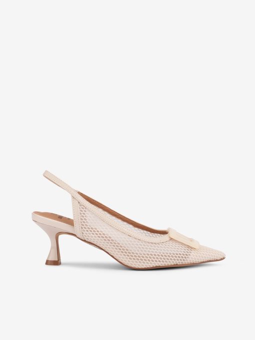 SAPATO PUMP SLING BACK EM MESH