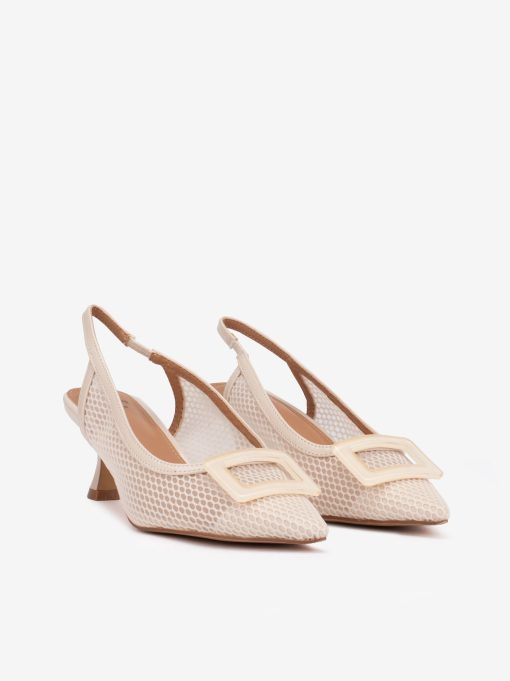 SAPATO PUMP SLING BACK EM MESH - Image 2