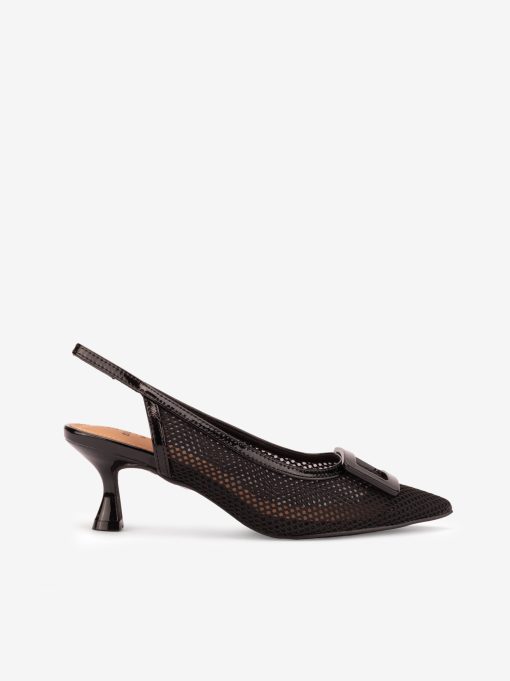 SAPATO PUMP SLING BACK EM MESH