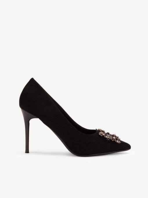 SAPATO PUMP COM APLICAÇÃO