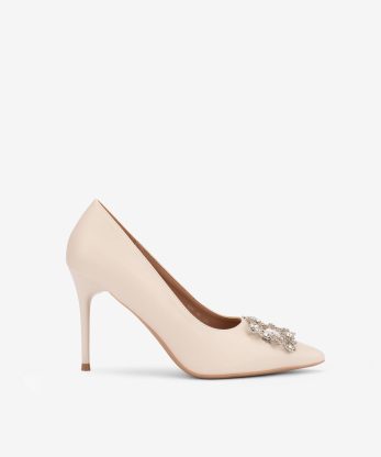 SAPATO PUMP COM APLICAÇÃO
