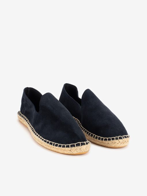 ESPADRILLE EM CROUTE CAMURÇA COM SOLA DE CORDA COM COSTURA - Image 2