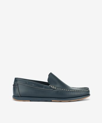 SAPATO MOCASSIM SLIP ON EM PELE