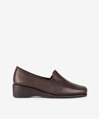SAPATO LOAFER EM PELE