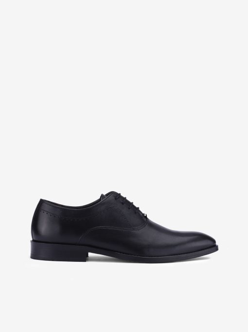SAPATO OXFORD ESTILO CLÁSSICO EM PELE DE ATACADOR