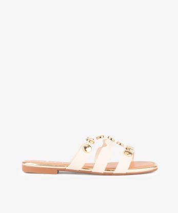 SANDÁLIA MULE COM APLICAÇÕES