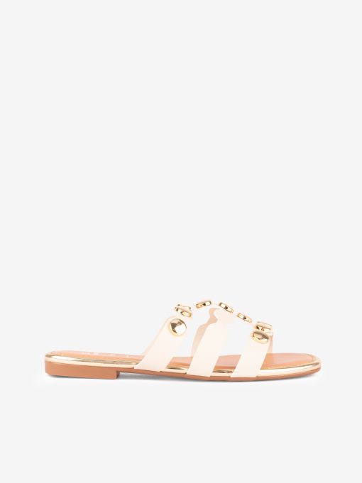 SANDÁLIA MULE COM APLICAÇÕES