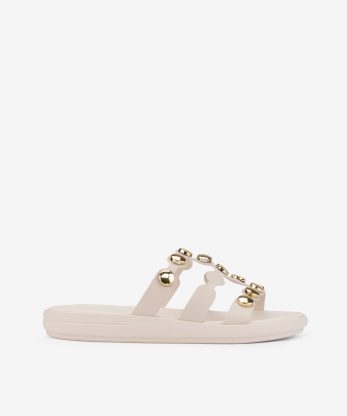 SANDÁLIA MULE COM APLICAÇÕES