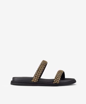 SANDÁLIA MULE COM APLICAÇÕES