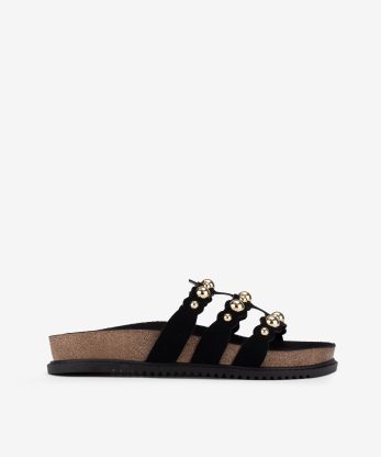 SANDÁLIA MULE COM APLICAÇÕES