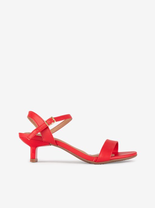 SANDÁLIA DE SALTO COM FIVELA EM PALMILHA ACOLCHOADA - Image 7