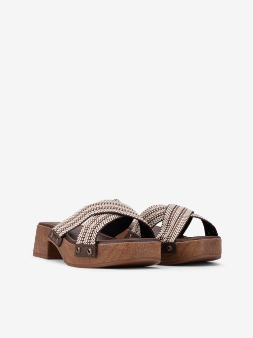 SANDÁLIA MULE DE TIRAS CRUZADAS - Image 2