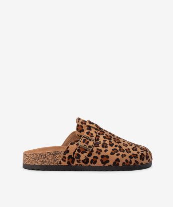 SOCA BIO DE FIVELA ESTAMPADA LEOPARDO