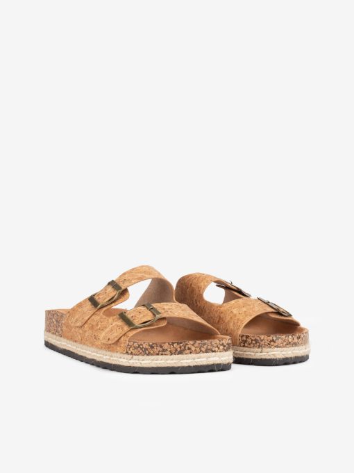CHINELO BIO DE DUPLA FIVELA EM CORTIÇA - Image 2