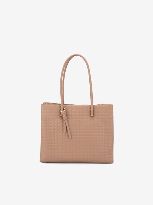 MALA TOTE EM NAPA ESTAMPADA - Image 3