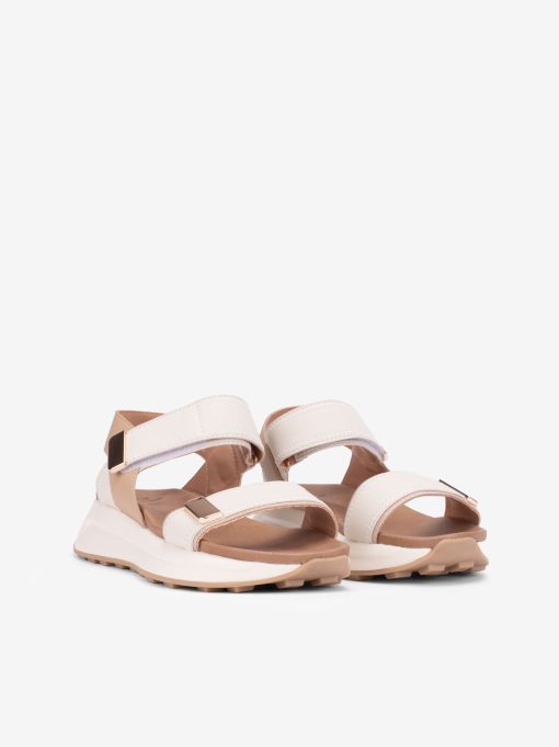 SANDÁLIA DESPORTIVA COMBINADA COM TIRAS DE VELCRO EM SOLA PLATAFORMA - Image 2