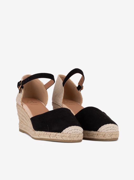 VALENCIAN STYLE COMBINED ROPE WEDGE SANDAL WITH BUCKLE - Image 2