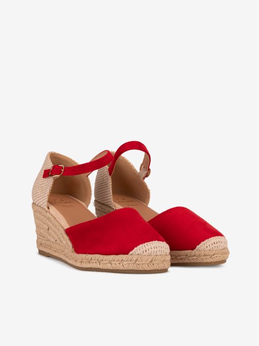 VALENCIAN STYLE COMBINED ROPE WEDGE SANDAL WITH BUCKLE - Image 4