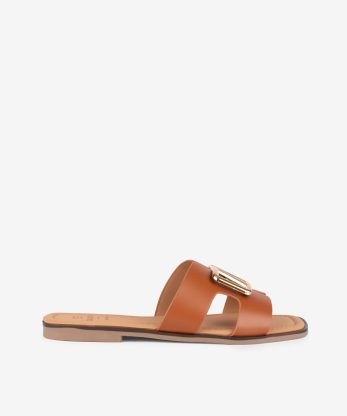 CHINELO RASO COM APLICAÇÃO METÁLICA
