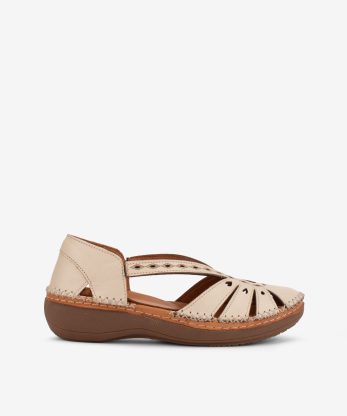 SANDÁLIA EM PELE PREMIUM CONFORTO