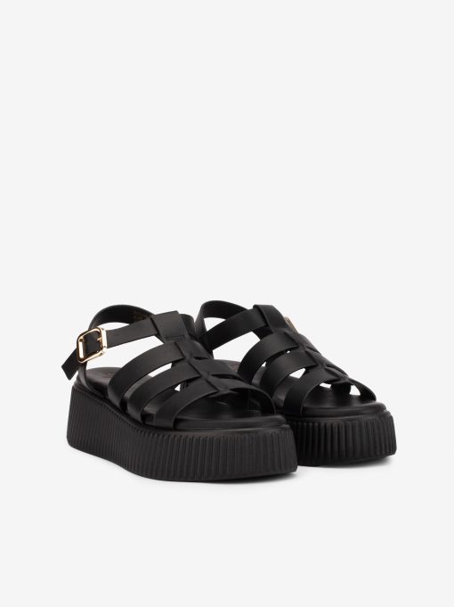 SANDÁLIA ESTILO FISHERMAN DE FIVELA COM SOLA CHUNKY PLATAFORMA - Image 2