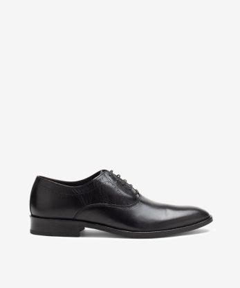 SAPATO OXFORD ESTILO CLÁSSICO EM PELE DE ATACADOR