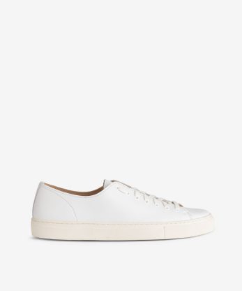 TÉNIS EM PELE PREMIUM - BRANCO, 41