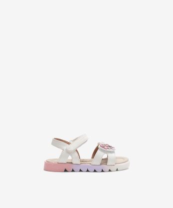 SANDÁLIA DE VELCROS COMBINADA MULTICOLOR