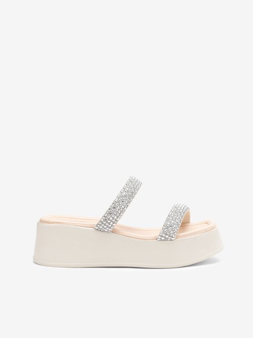 SANDÁLIA MULE COM APLICAÇÕES