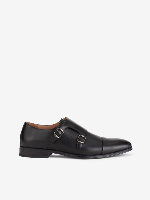 SAPATO MONK DUPLA FIVELA ESTILO CLÁSSICO COM CAP TOE - Image 3