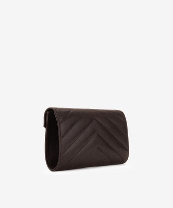 Alternative view of MALA CLUTCH DE FESTA ESTILO ENVELOPE ACOLCHOADA COM ALÇA REMOVÍVEL TIRACOLO NO INTERIOR