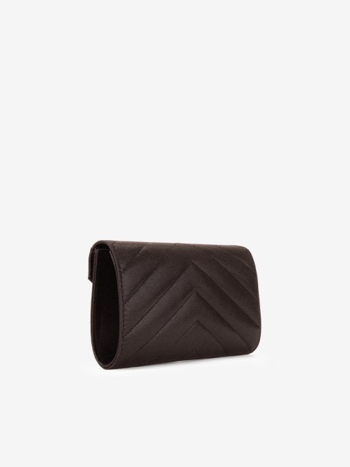 MALA CLUTCH DE FESTA ESTILO ENVELOPE ACOLCHOADA COM ALÇA REMOVÍVEL TIRACOLO NO INTERIOR - Image 2