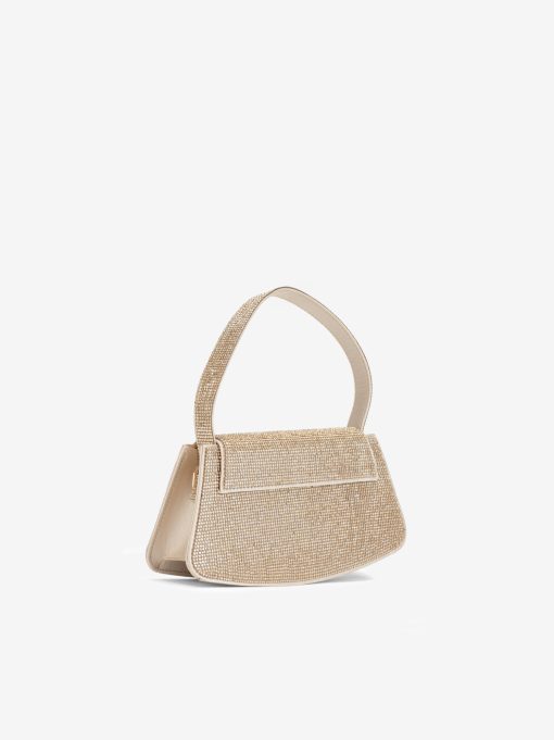 MALA CLUTCH DE FESTA DECORADA EM CRISTAIS COM ALÇA REMOVÍVEL TIRACOLO NO INTERIOR - Image 2