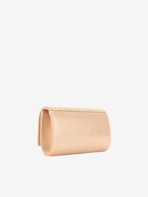 MALA CLUTCH DE FESTA ESTILO ENVELOPE DECORADA EM CRISTAIS COM ALÇA REMOVÍVEL TIRACOLO NO INTERIOR - Image 2