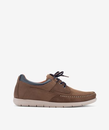 SAPATO VELA EM PELE NOBUCK