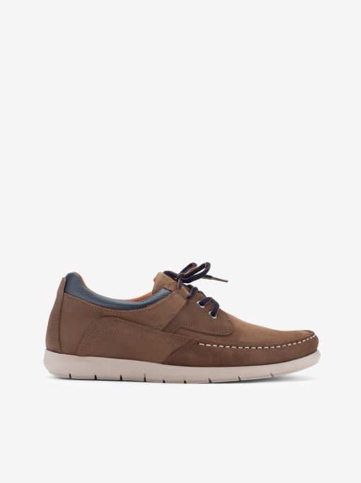 SAPATO VELA EM PELE NOBUCK