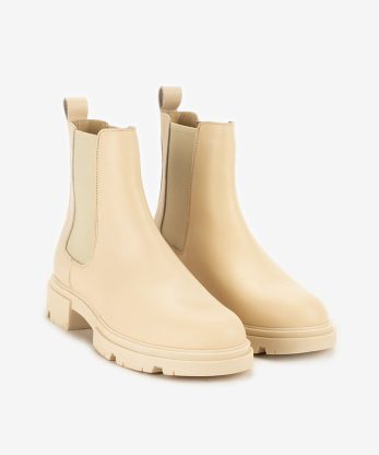 Alternative view of BOTA CHELSEA EM PELE COM SOLA CHUNKY