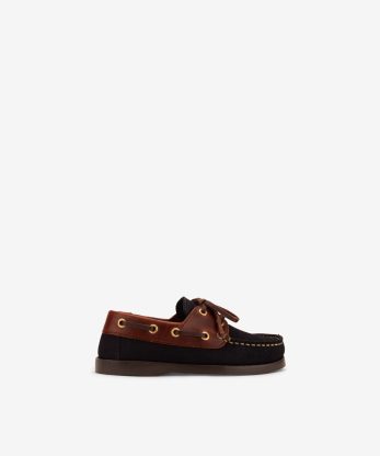 SAPATO VELA EM PELE NOBUCK DE ATACADOR